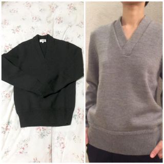 ハイク(HYKE)のHYKE Vネックニット 15AW 美品(ニット/セーター)