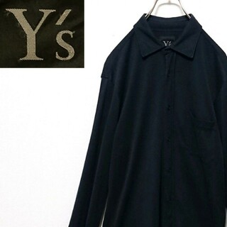 ワイズ(Y's)のY's ワイズ イタリア製 ポケット ストレッチ 長袖 シャツ(シャツ)