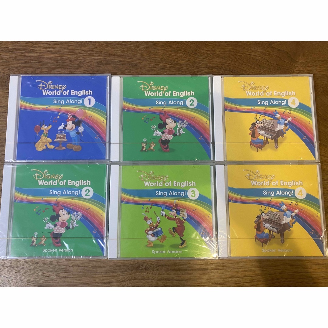 Disney - DWE/ リニューアル版 シングアロング CD8枚セット うち未開封 ...