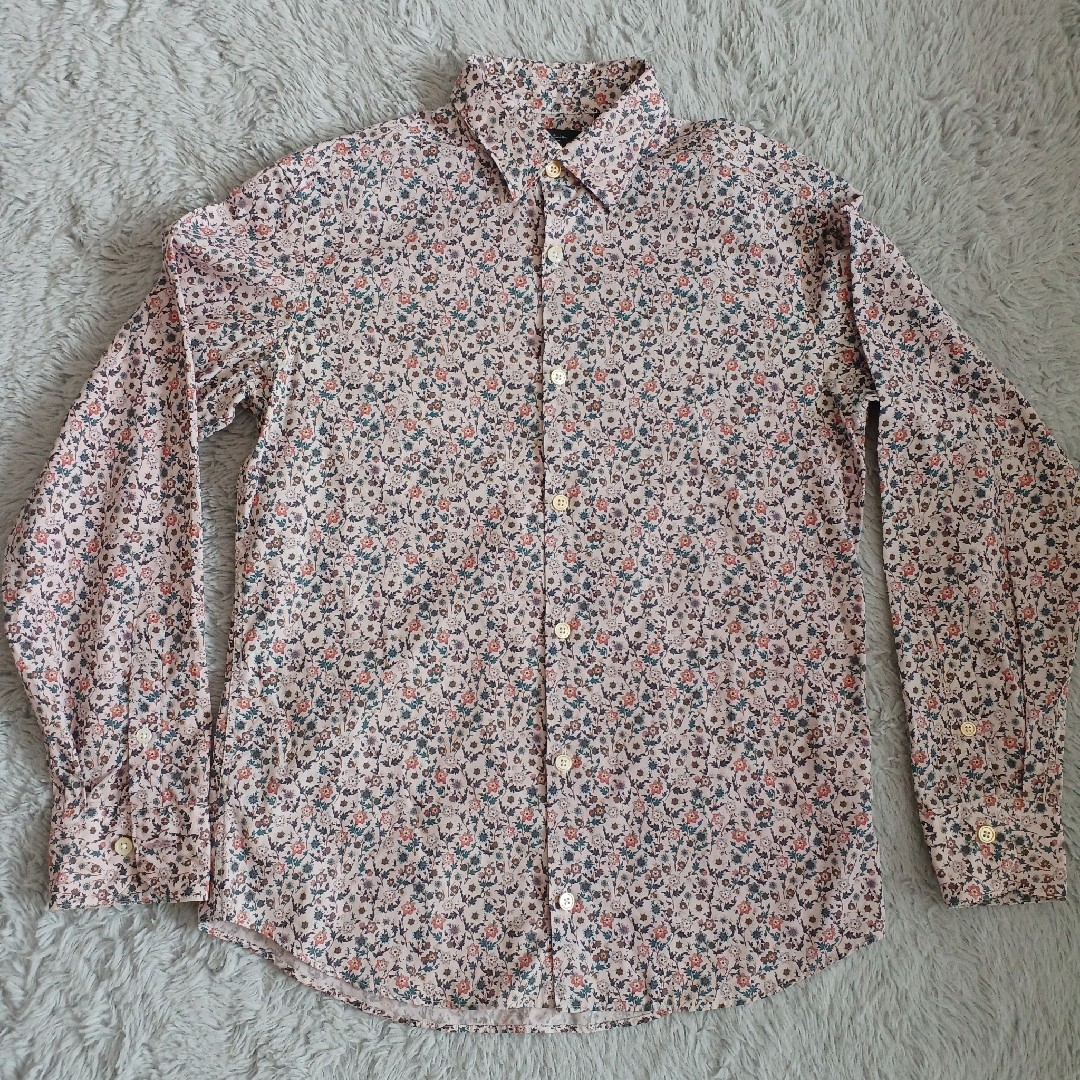 【人気】ポールスミス　Paul smith 長袖シャツ　花柄　総柄　S