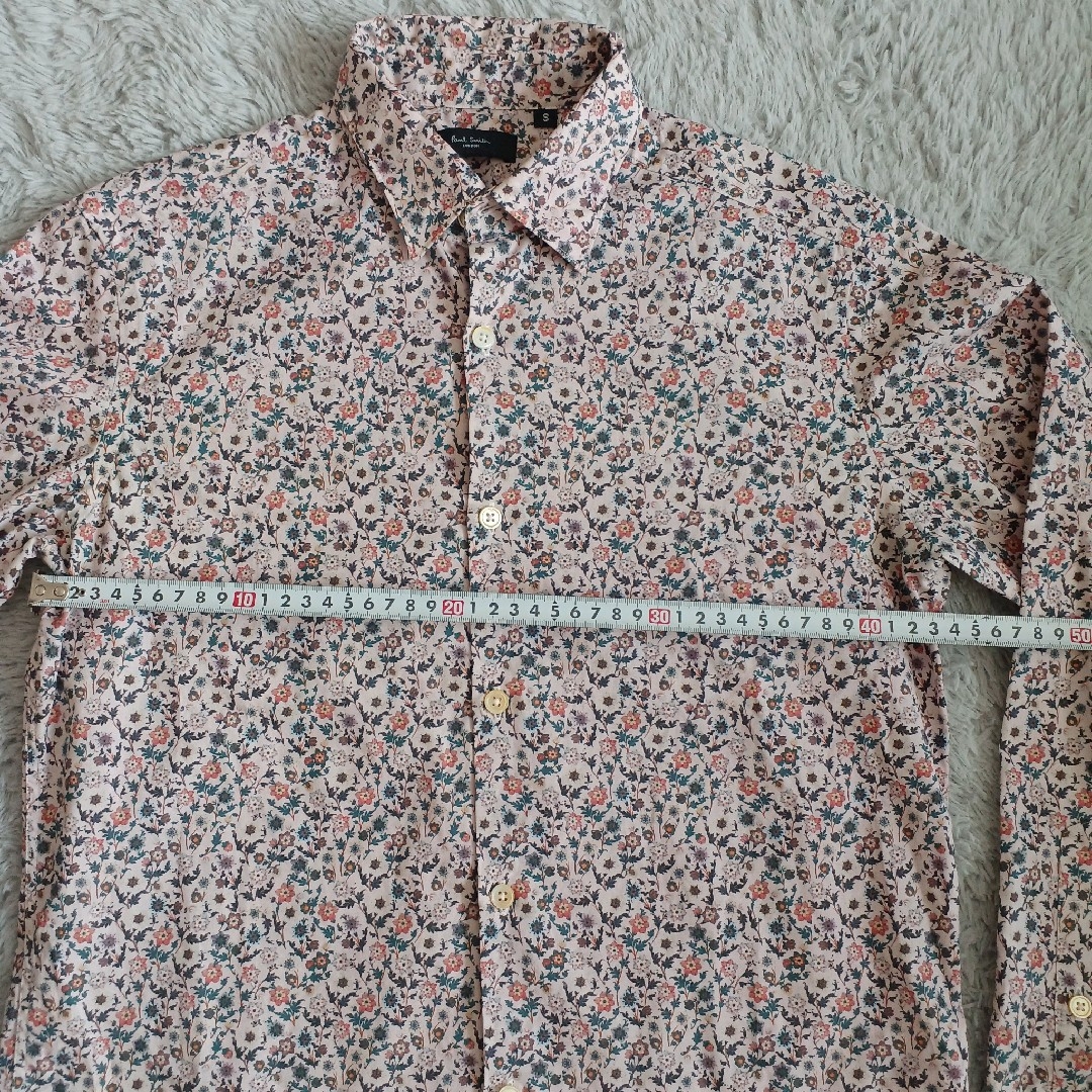 【人気】ポールスミス　Paul smith 長袖シャツ　花柄　総柄　S