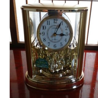CITIZEN - 【美品】CITIZEN シチズン 大理石 高級 置き時計 4RG490
