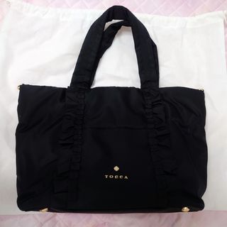 COACH　一度使用のみ　紺　牛革／大きめハンドバッグ　２way／学校行事　面接