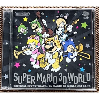 ニンテンドウ(任天堂)のSUPER MARIO 3D WORLDサウンドトラック2枚組(ゲーム音楽)