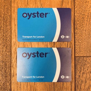 akky_a2様専用【oyster card】オイスターカード 2枚セット(地図/旅行ガイド)