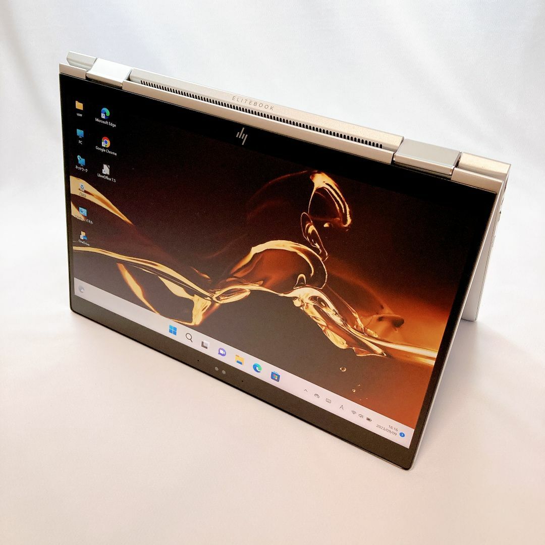 【美品】2in1 タッチパネル 高性能 ノートPC EliteBook x360