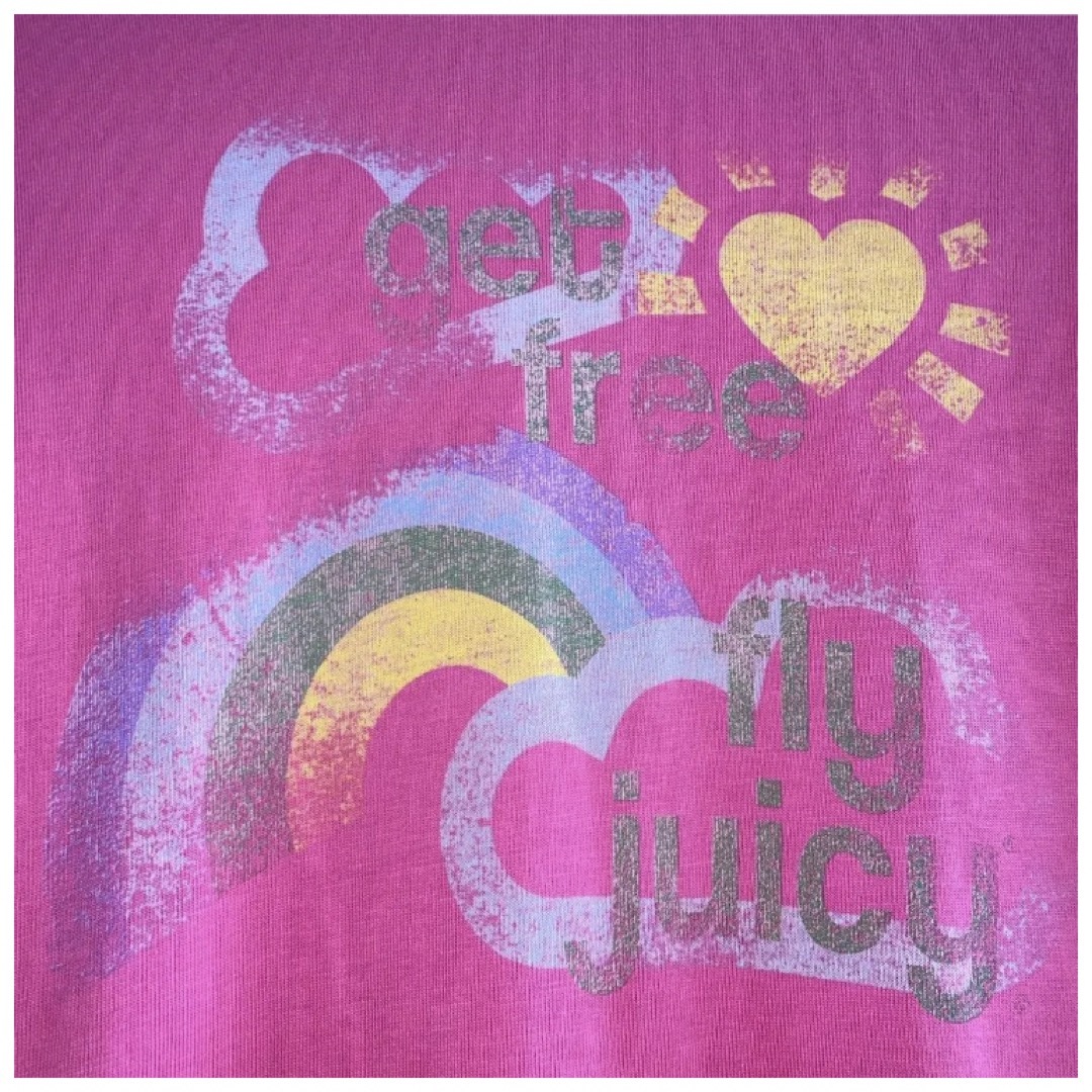 ★Juicy Couture★ジューシークチュール ピンク レインボー Tシャツ