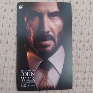 ジョン・ウィック:コンセクエンス　JOHN WICK　末削り 　ムビチケ　2枚(洋画)