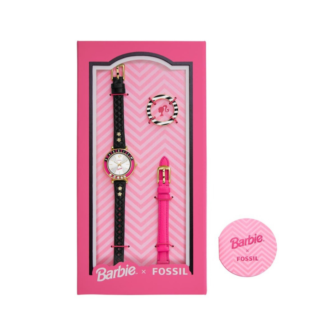 セール本物 バービーコラボ【Fossil×Barbie】腕時計 ストラップ セット