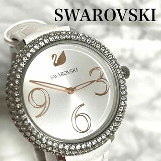 稼動品 SWAROVSKI スワロフスキー ストーンベゼル 腕時計