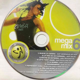 ズンバ(Zumba)のズンバ　MEGAMIX6  CD(クラブ/ダンス)