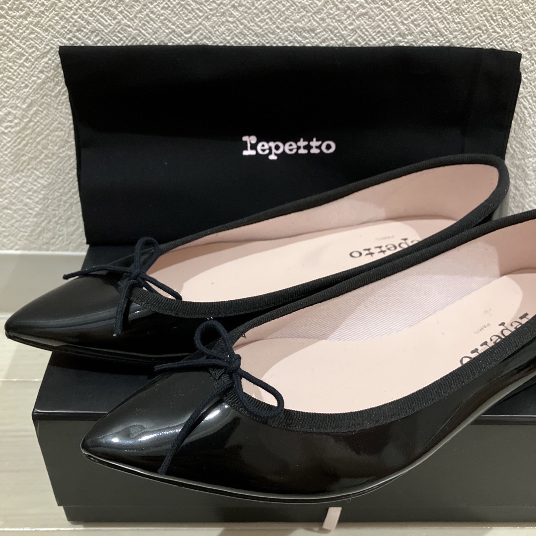 新品未使用！REPETTO バレエシューズ　黒