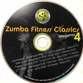 ズンバ(Zumba)のズンバ　MEGAMIX4  CD(クラブ/ダンス)