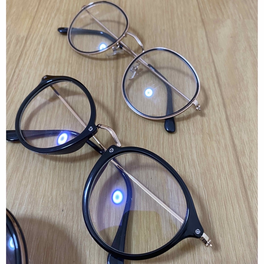 H&M(エイチアンドエム)の【レディース】サングラス伊達メガネ３つ メンズのファッション小物(サングラス/メガネ)の商品写真