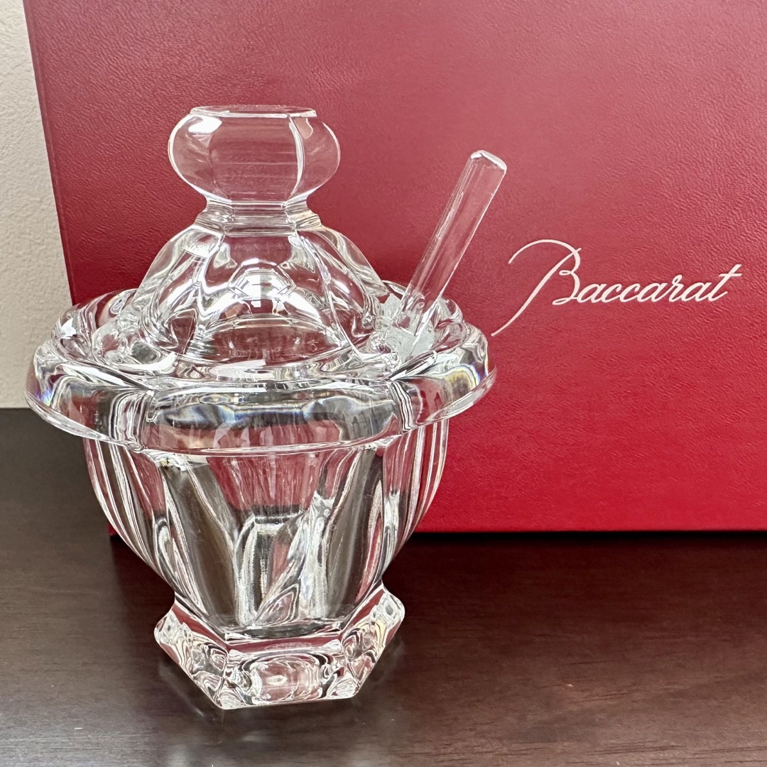 インテリア/住まい/日用品バカラ Baccarat シュガーポット ミズーリシリーズ