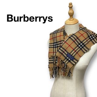 バーバリー(BURBERRY)のBurberrys バーバリー マフラー ストール ウール イングランド製(マフラー/ショール)