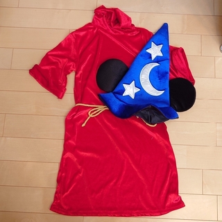 ディズニー(Disney)のハロウィン コスプレ ミッキー ファンタジア ディズニー コスチューム(衣装一式)