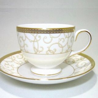 ウェッジウッド(WEDGWOOD)のwedgwood セレシャルゴールド カップ＆ソーサー ペアセット(食器)