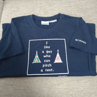 コロンビア(Columbia)のコロンビア☆Tシャツ☆レディースM☆アウトドア　キャンプ　登山(Tシャツ(半袖/袖なし))