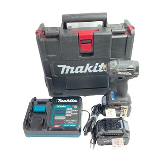 マキタ(Makita)の＊＊MAKITA マキタ 40Vmax 充電式インパクトドライバ (バッテリ2個・充電器・ケース付) TD002GRDXB ブラック(その他)