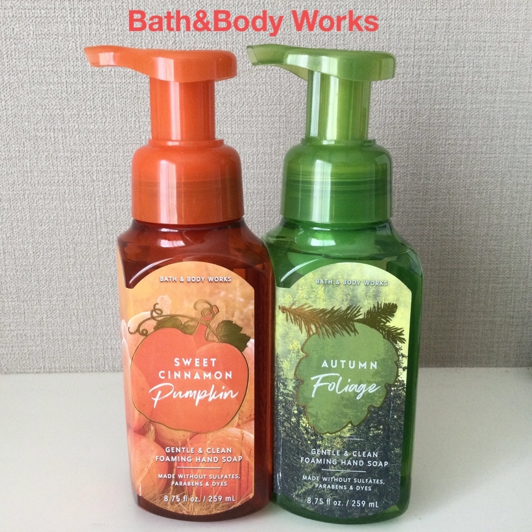 Bath & Body Works(バスアンドボディーワークス)のお値下げ☆バスアンドボディワークス　ハンドソープ　2本セット コスメ/美容のボディケア(ボディソープ/石鹸)の商品写真