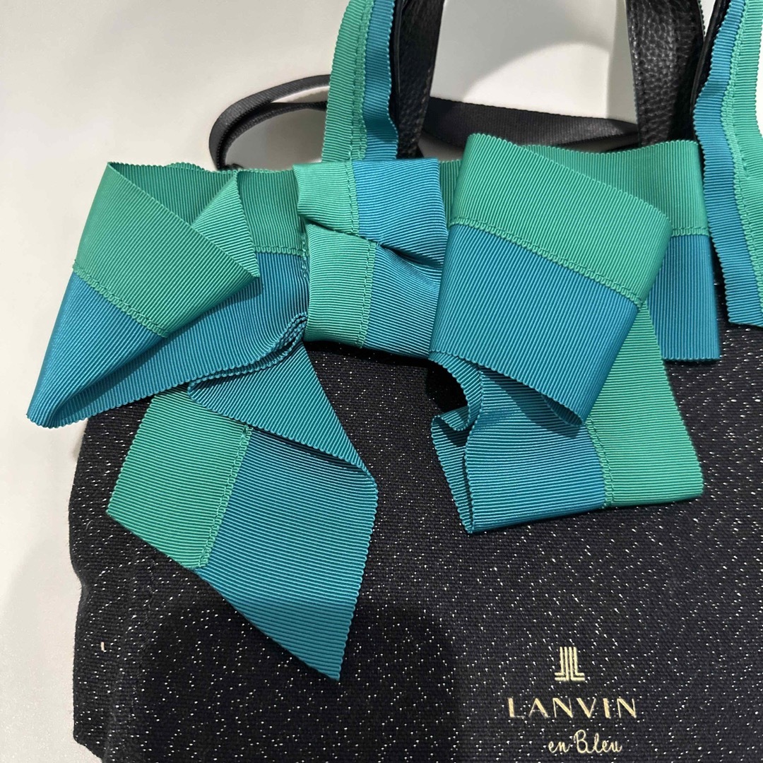 LANVIN en Bleu - LANVAN en Blue リボントートバッグの通販 by P