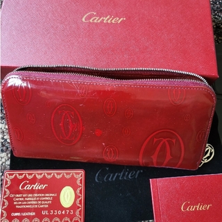 カルティエ(Cartier)の⭐カルティエ⭐ハッピーバースデーラウンドファスナーウォレット長財布Cartier(財布)