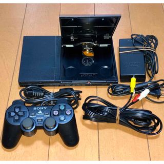 プレイステーション2(PlayStation2)のPS2 薄型本体セット SCPH-70000 ①(家庭用ゲーム機本体)