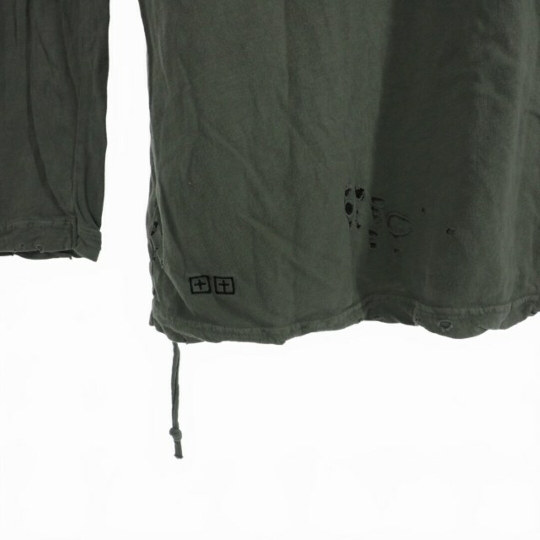 スビ Ksubi ダメージ加工 カットソー ロンT Tシャツ 長袖 S - Tシャツ