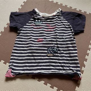 ムージョンジョン(mou jon jon)のムージョンジョン　　ヤシの木　Tシャツ 100 双子　年子(Tシャツ/カットソー)