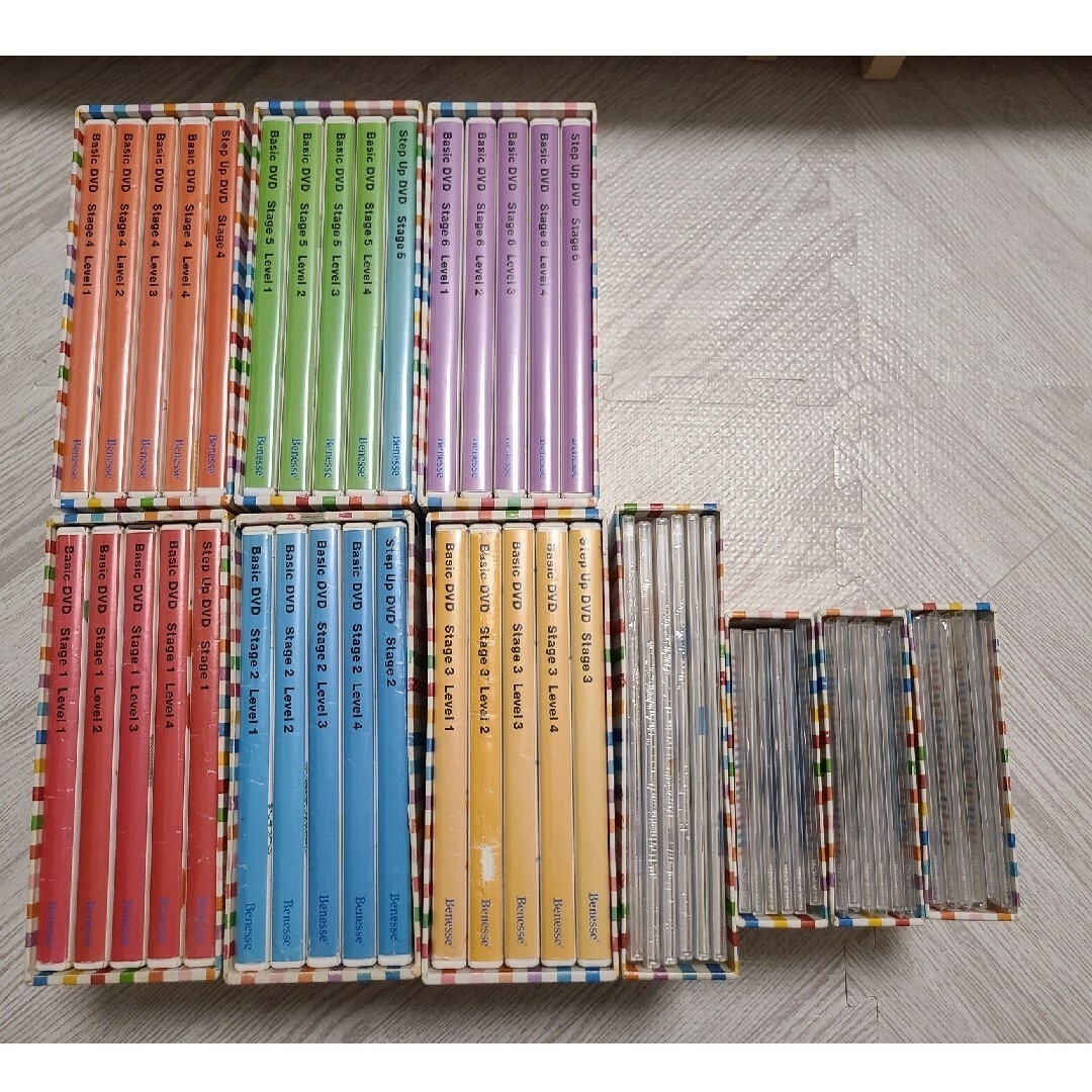 ワールドワイドキッズ DVD CD18枚 CD-ROM6枚 ガイド、フォニックス