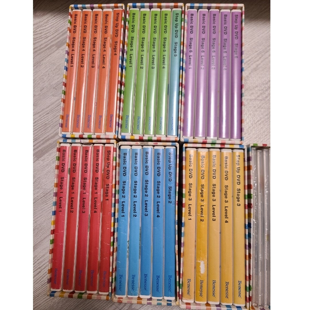 Benesse - ワールドワイドキッズ DVD CD18枚 CD-ROM6枚 ガイド