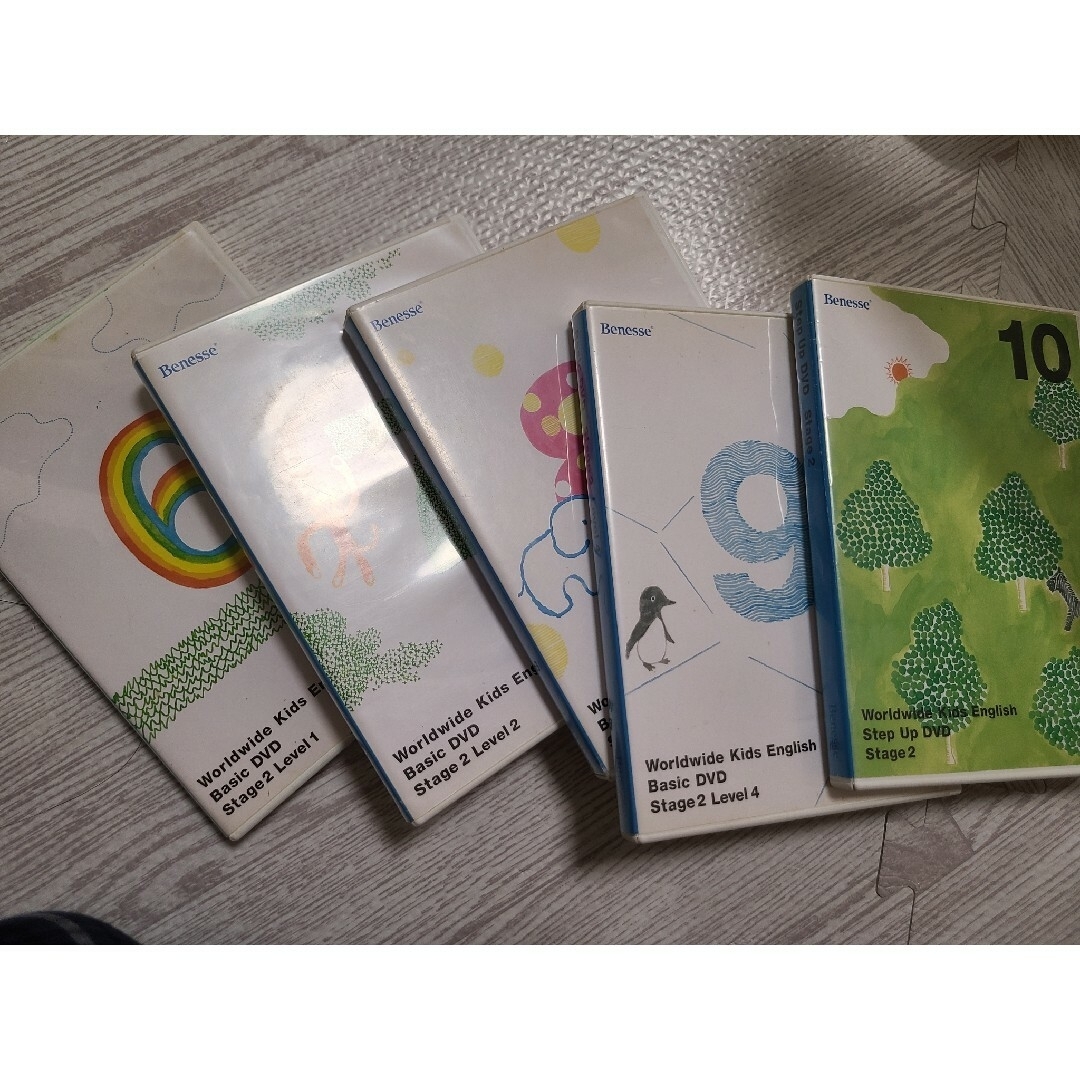 ワールドワイドキッズ DVD CD18枚 CD-ROM6枚 ガイド、フォニックス