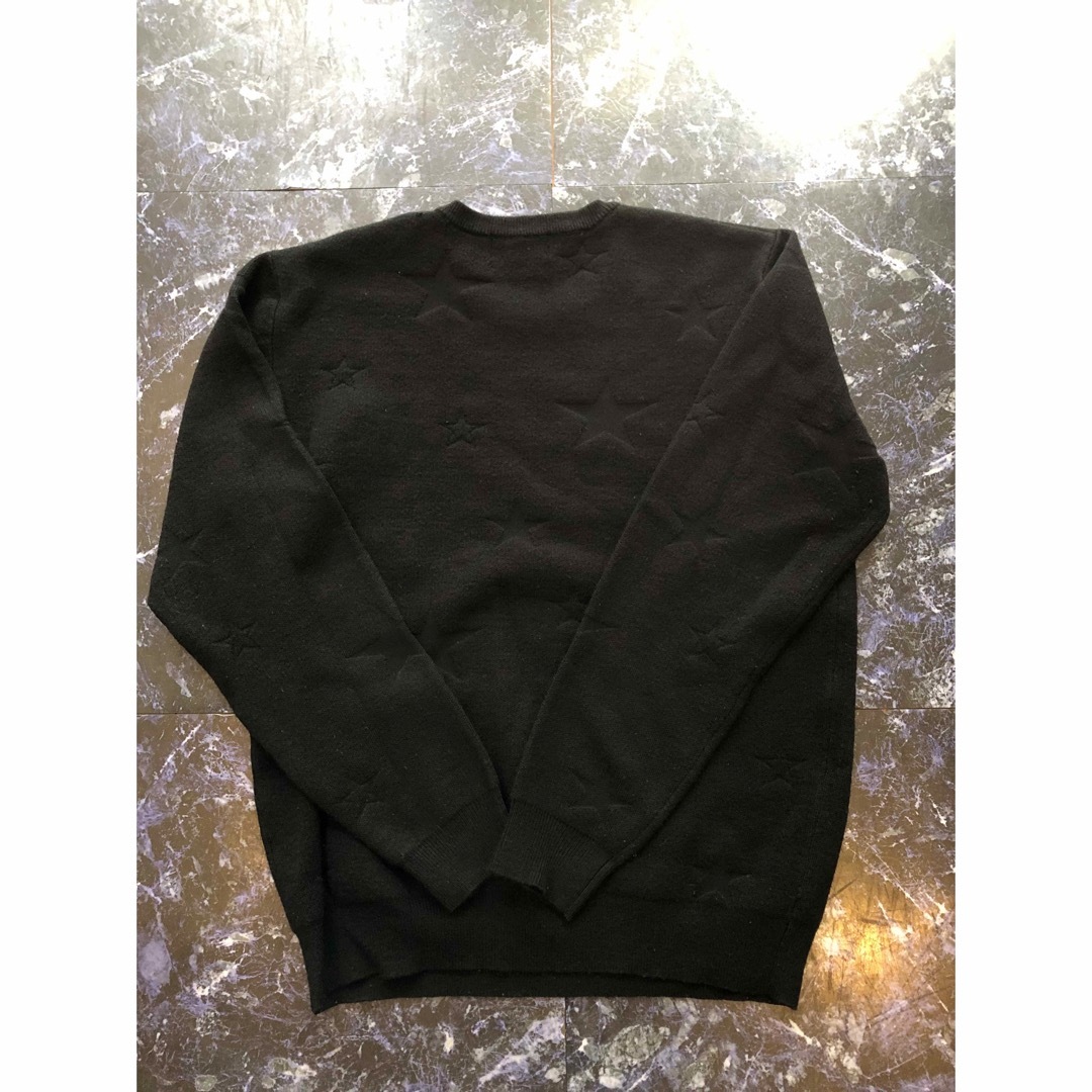 AZZURE(アズール)のアズール　AZUL ニットセーター　セーター　ブラック　スター　 メンズのトップス(ニット/セーター)の商品写真