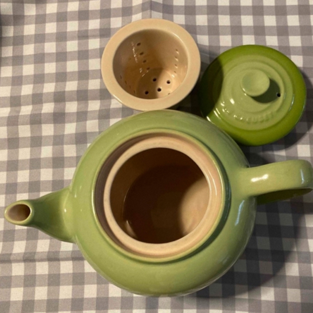 LE CREUSET(ルクルーゼ)のル・クルーゼ　ティーポット&ラムカン2コ インテリア/住まい/日用品のキッチン/食器(食器)の商品写真