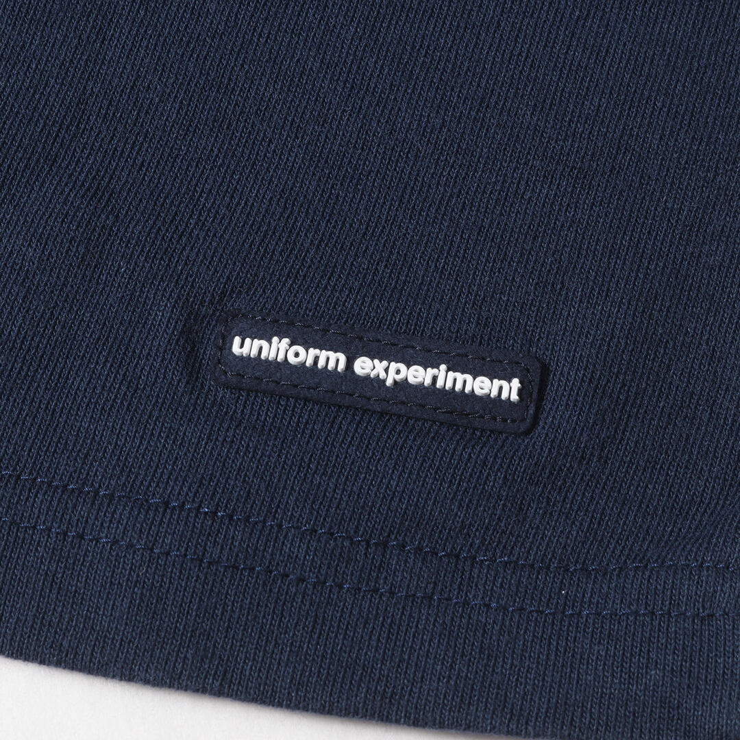 UNIFORM EXPERIMENT ユニフォームエクスペリメント Tシャツ サイズ:2 荒木経惟 コラボ フラワーフォト クルーネック 長袖 Tシャツ ARAKI POLAROID L/S TEE 19AW ネイビー 紺 トップス カットソー ロンT ブランド【メンズ】【美品】 5