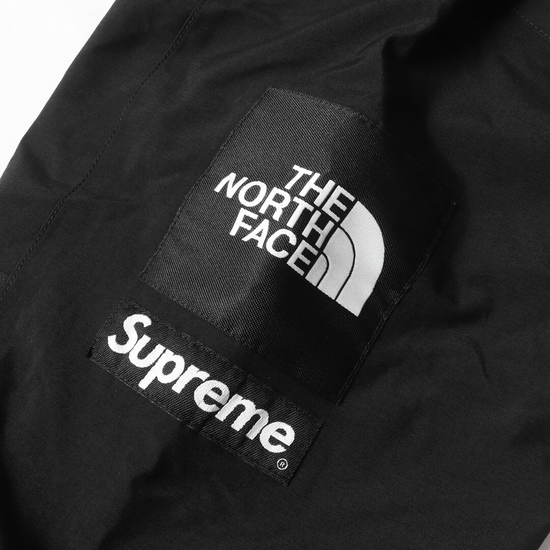 シュプリーム　黒s SUPREME S Logo Mountain Jacket