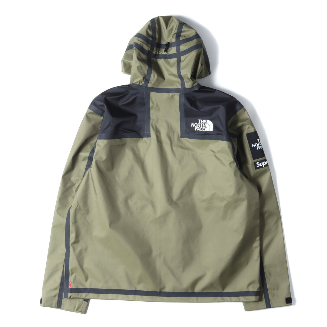 Supreme シュプリーム ジャケット サイズ:L THE NORTH FACE コラボ アウター テープ シーム ナイロン ジャケット  Summit Series Outer Tape Seam Jacket 21SS オリーブ アウター ブルゾン カジュアル ストリート  ブランド【メンズ】