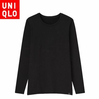 ユニクロ(UNIQLO)のユニクロ 438954 ヒートテックウルトラウォームクルーネック（超極暖・長袖）(Tシャツ(長袖/七分))