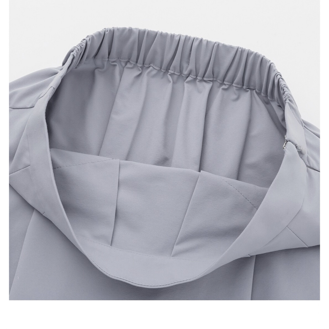 UNIQLO(ユニクロ)のUNIQLO UNIQLO ドライストレッチタックフレアスカート　S レディースのスカート(ロングスカート)の商品写真
