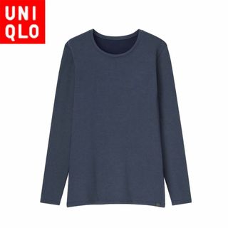 ユニクロ(UNIQLO)のユニクロ 438954 ヒートテックウルトラウォームクルーネック（超極暖・長袖）(Tシャツ(長袖/七分))