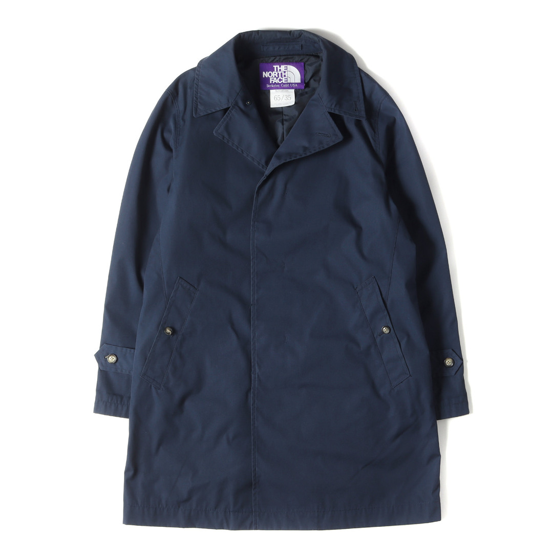 THE NORTH FACE PURPLE LABEL ノースフェイス パープルレーベル コート サイズ:S 65/35 ベイヘッドクロス ステンカラー コート NP2618N バルマカーン ネイビー 紺 アウター ジャケット 【メンズ】