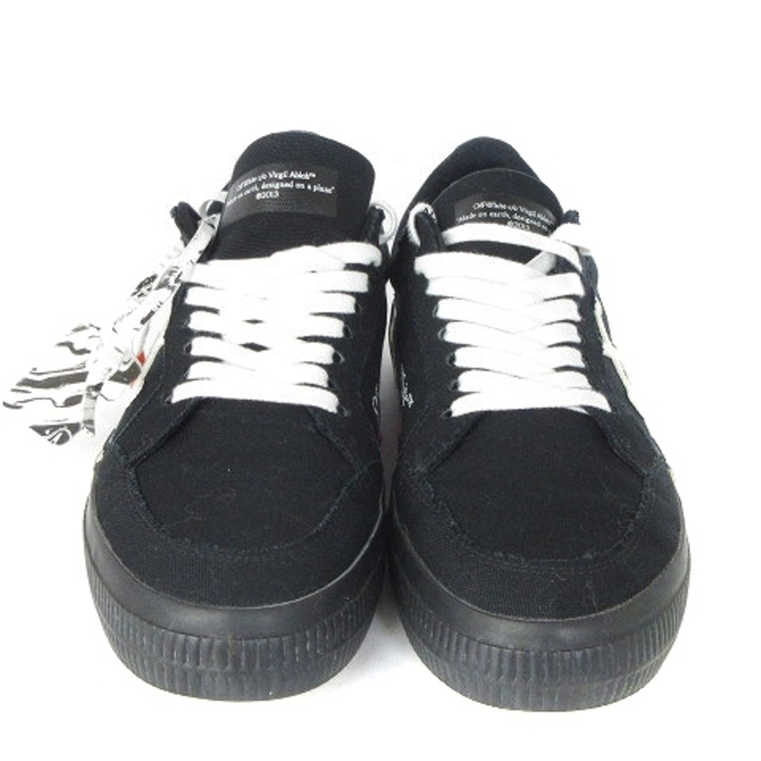 OFF-WHITE(オフホワイト)のオフホワイト VULCANIZED  スニーカー シューズ アローロゴ 黒 41 メンズの靴/シューズ(スニーカー)の商品写真