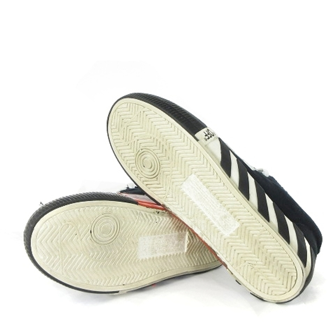 OFF-WHITE(オフホワイト)のオフホワイト VULCANIZED  スニーカー シューズ アローロゴ 黒 41 メンズの靴/シューズ(スニーカー)の商品写真