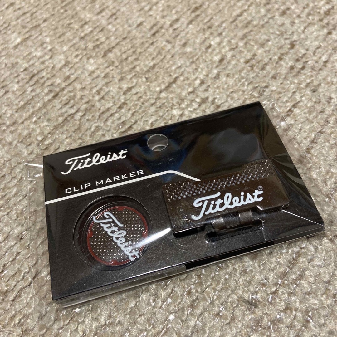 Titleist(タイトリスト)のTitleist CLIP MARKER カラーBLACK➂タイトリスト スポーツ/アウトドアのゴルフ(その他)の商品写真