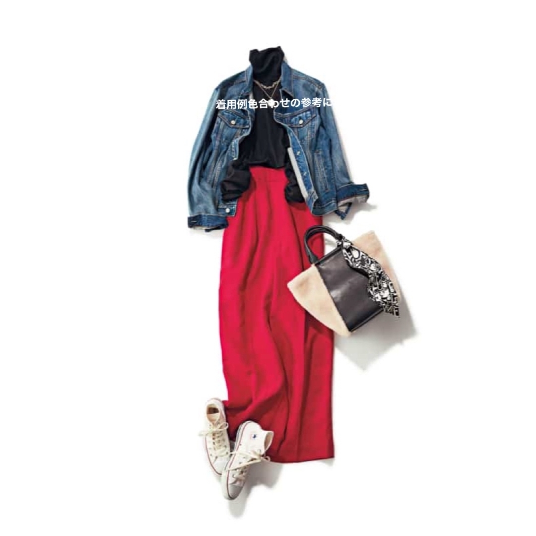 DEUXIEME CLASSE - ENFOLD PINK WIDE straight pants エンフォルドの