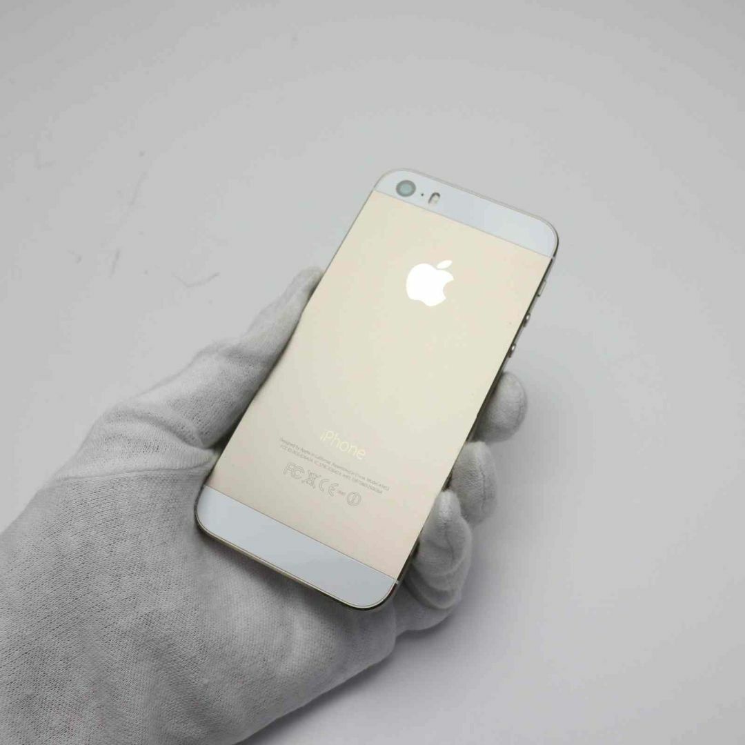 超美品 au iPhone5s 32GB ゴールド 白ロム 1
