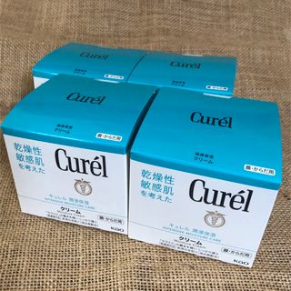 キュレル(Curel)のキュレル　クリーム　ジャー　90g  4個(ボディクリーム)