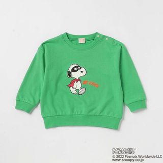 プティマイン(petit main)のプティマイン　スヌーピー  長袖(Tシャツ/カットソー)