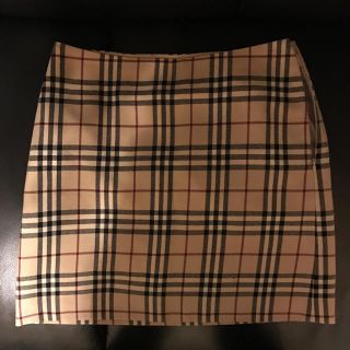 バーバリー(BURBERRY)のBurberry バーバリー チェック柄スカート(ミニスカート)